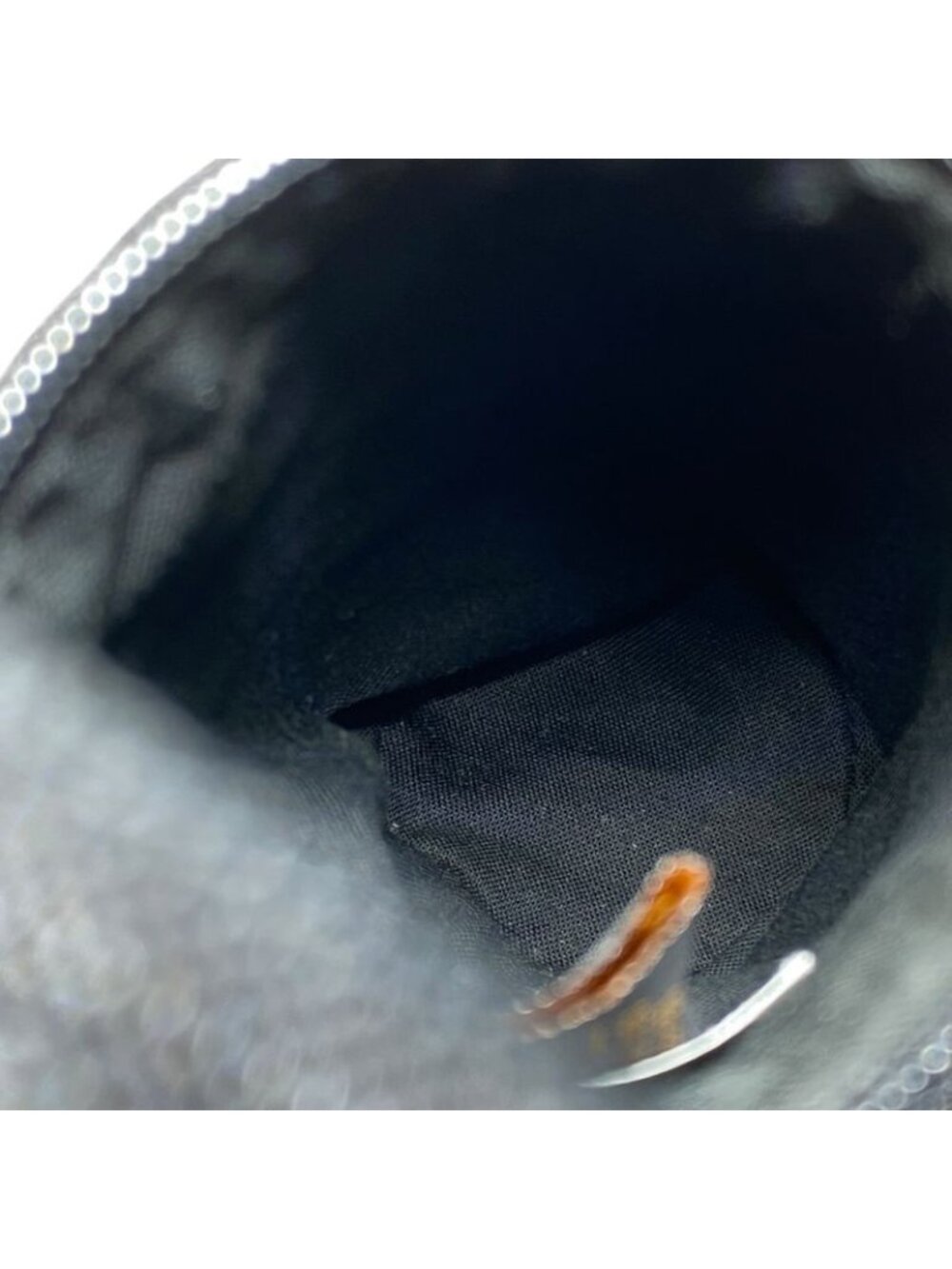 ★SOLD★ Louis Vuitton Mask Cover Pouch Set Monogram Mesh Polyester Cotton Black - Picture 10 of 10